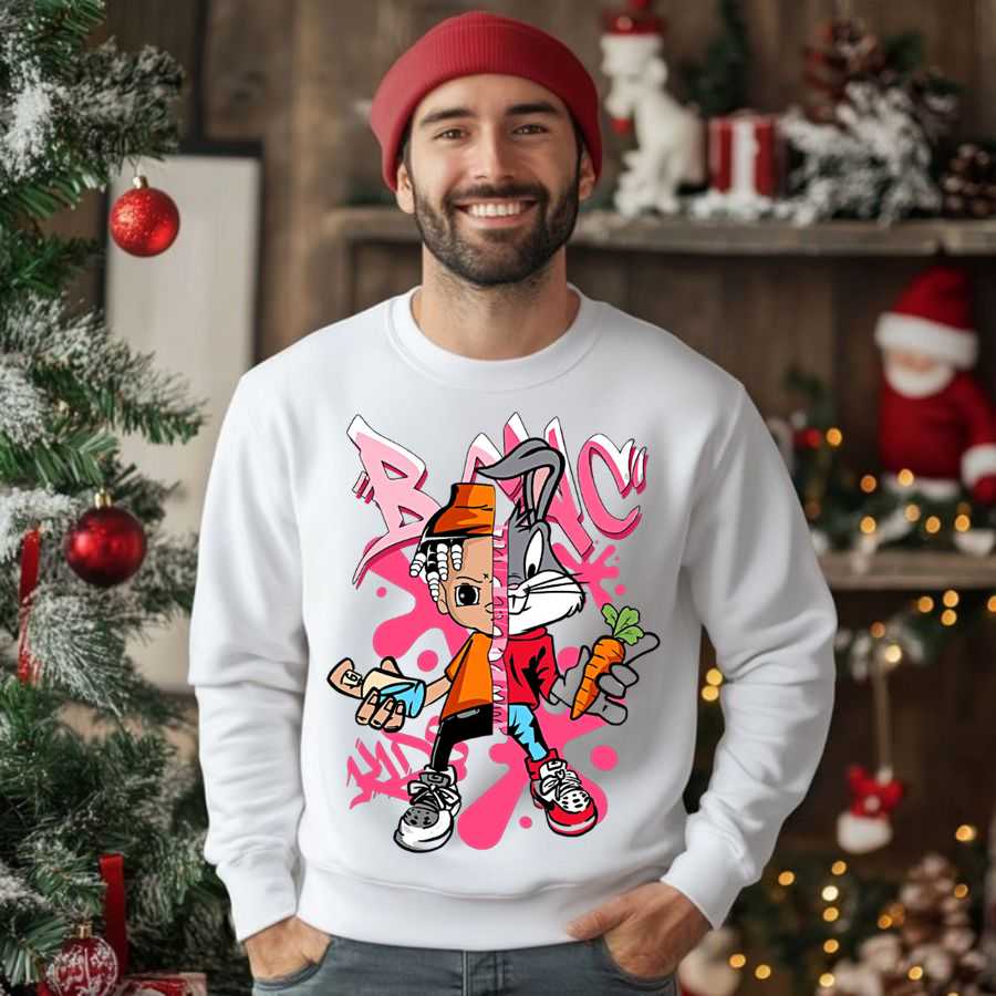 Bugs Bunny Hip-Hop Kid Fusion Graffiti Style Sweatshirt 2 Bugs Bunny Hip-Hop Kid Fusion Graffiti Style Sweatshirt 2